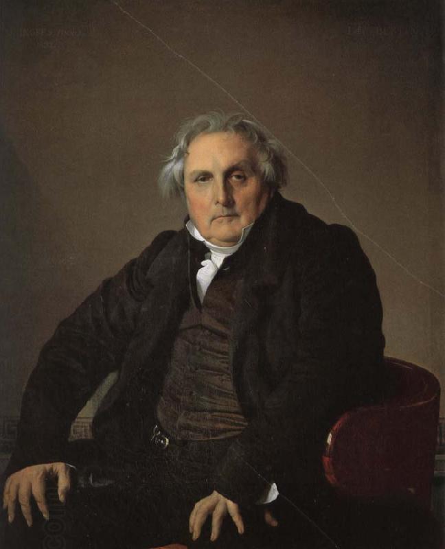 Jean-Auguste Dominique Ingres Mr. Bertin portrait China oil painting art